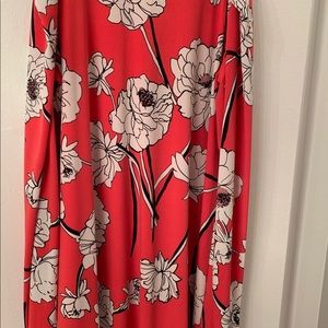Ivanka Trump Dresses - ⬇️💲Ivanka Coral Flowered A Line Dress Ivanka Trump Dresses - ⬇️💲Ivanka Coral Flowered A Line Dress